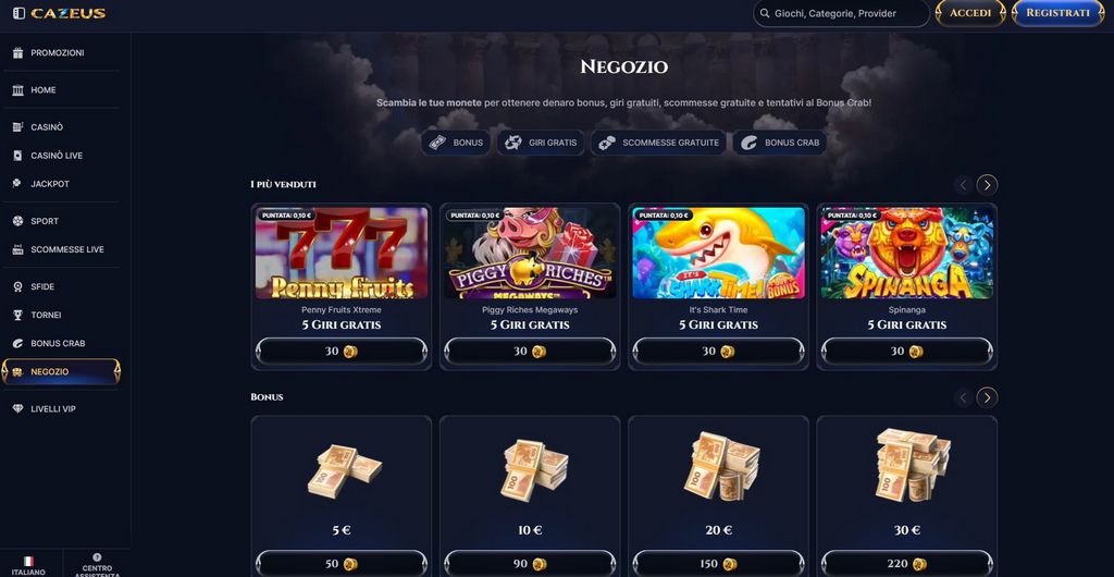 Cazeus Casino Site Review 2026