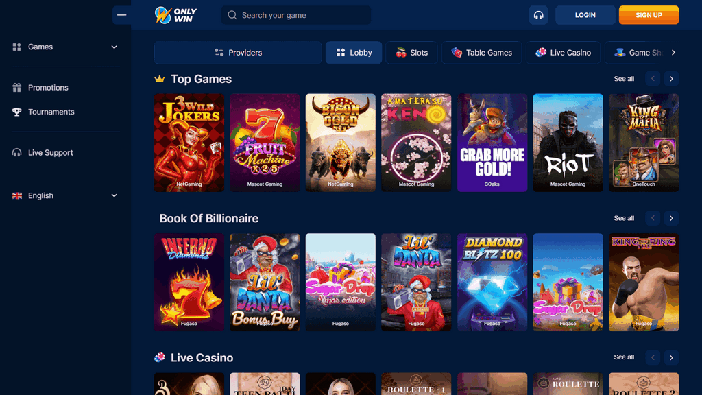 OnlyWin Online Casino Evaluation 2026 - the best casino site for traditional ports